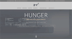 Desktop Screenshot of kuechenhunger.de